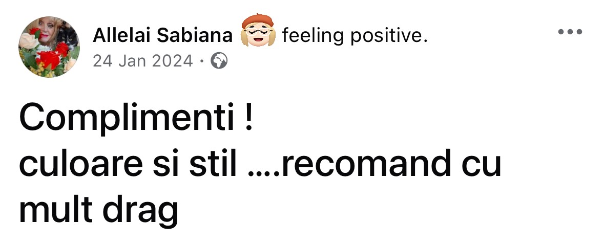 Recenzie Allelai Sabiana