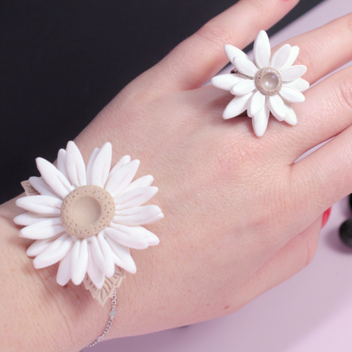 Bratara - Flori de Musetel [4]