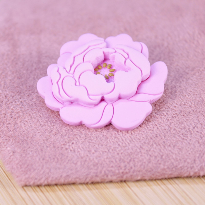 Brosa - Bujor Roz [3]