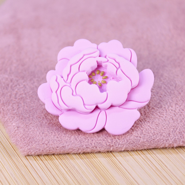 Brosa - Bujor Roz [2]