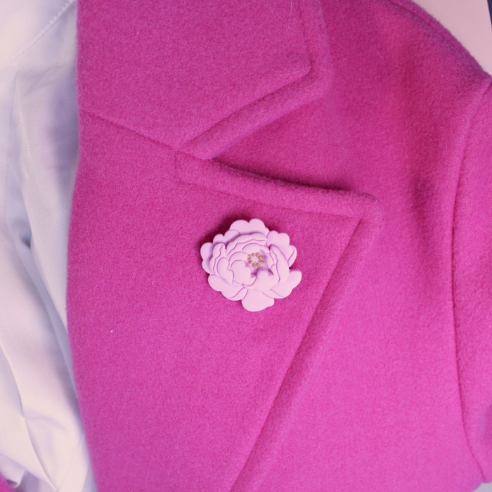 Brosa - Bujor Roz [5]