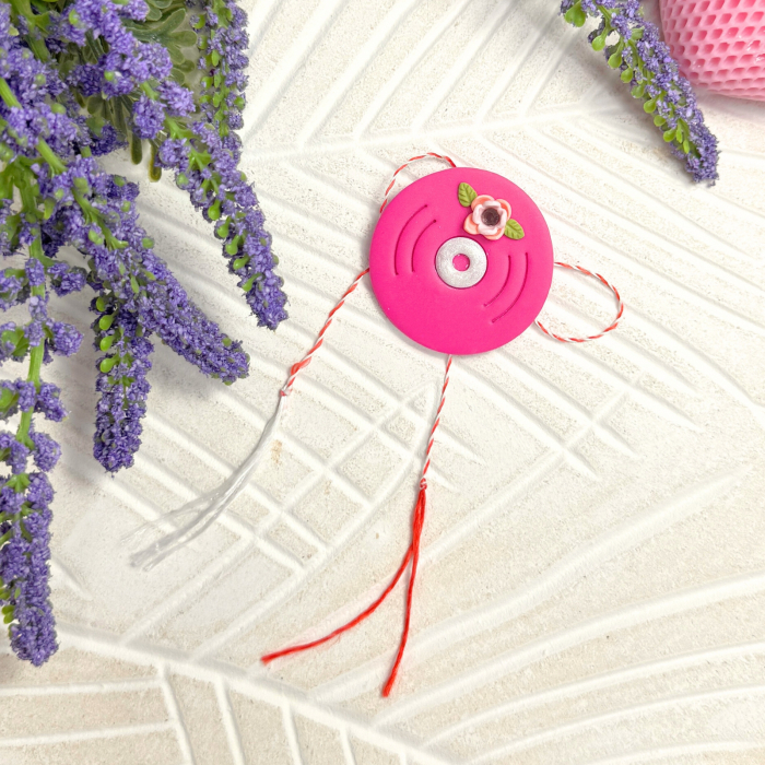 Brosa Vinyl de culoare roz [2]