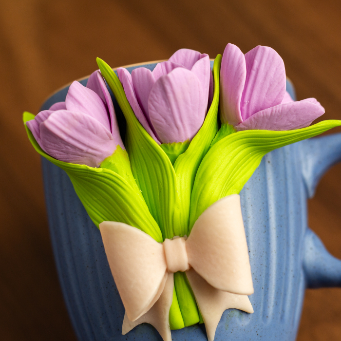 Cana - Buchet cu Floricele Mov [2]