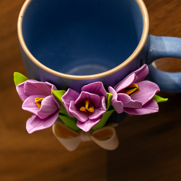 Cana - Buchet cu Floricele Mov [3]