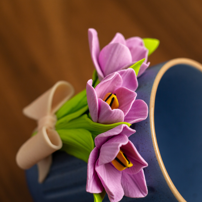 Cana - Buchet cu Floricele Mov [4]