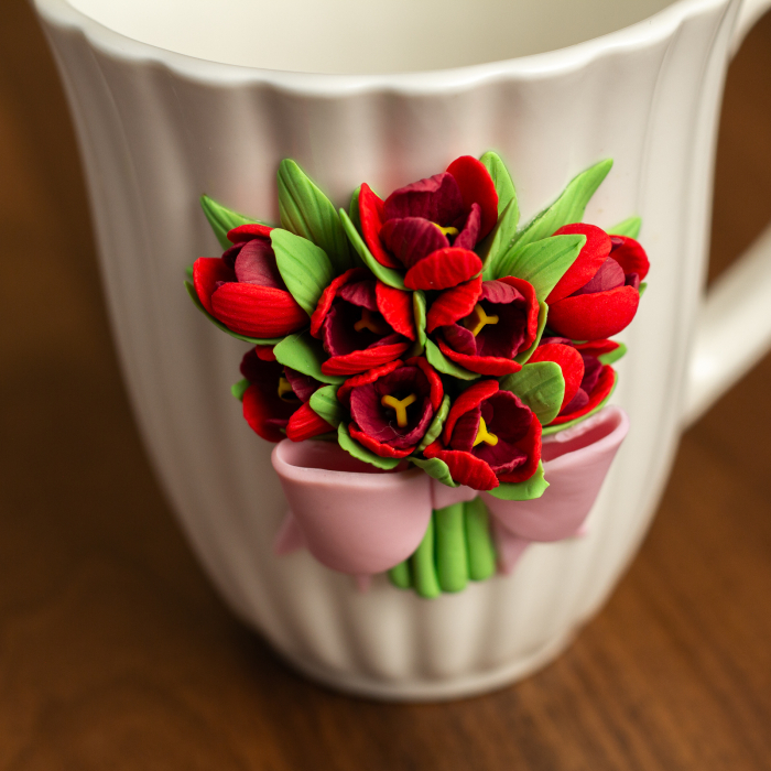 Cana - Buchet cu Lalele Rosii [2]