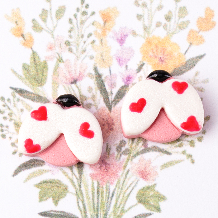 Cercei Buburuza Roz colorati si veseli [2]