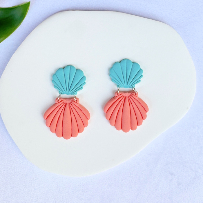 Cercei lungi Color Shells multicolor, rafinați și vibranți [3]