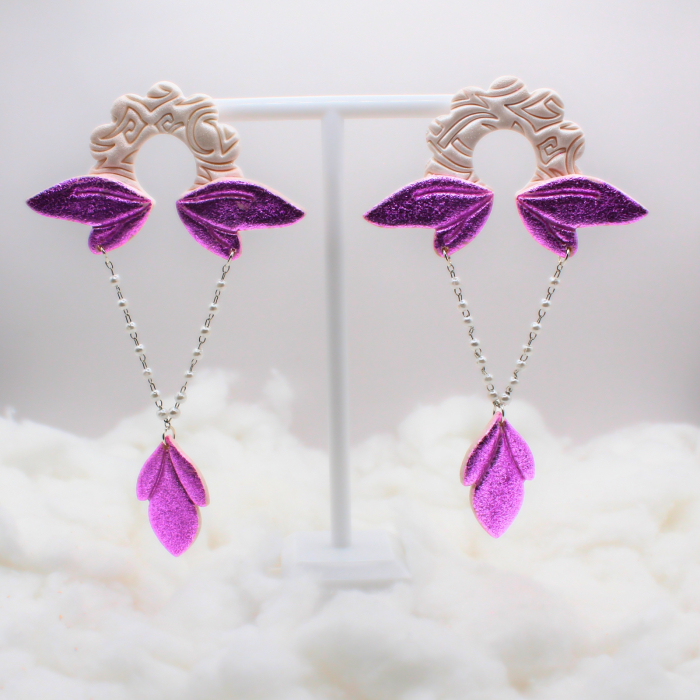 Cercei - Dazzling Elegance - Alb