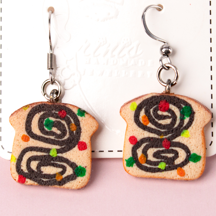 Cercei Felie de Cozonac cu tematică festivă [2]