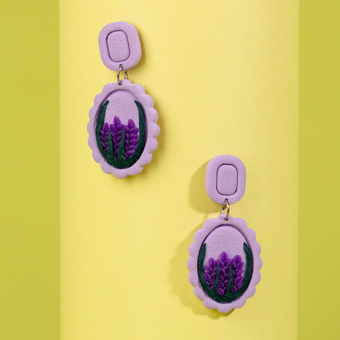 Cercei Lavanda lungi mov [2]