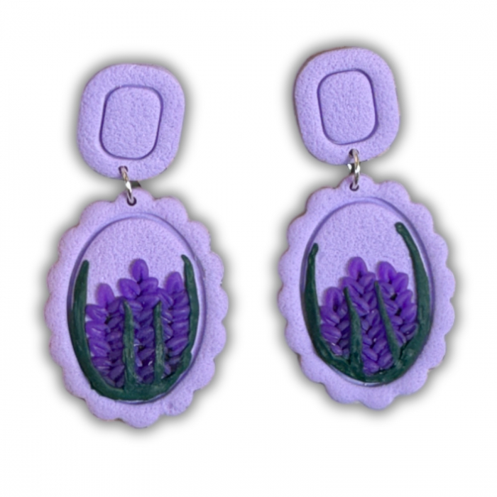 Cercei Lavanda lungi mov [4]