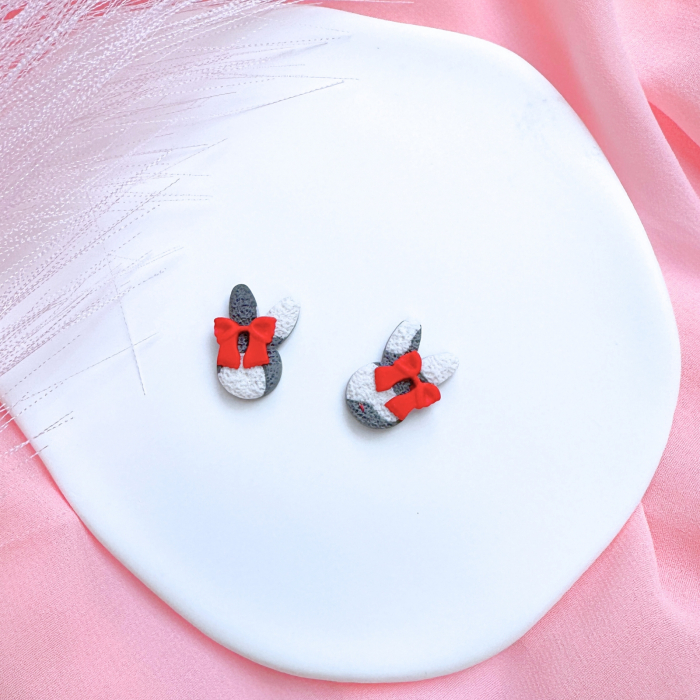Cercei - Mini Bunny - Gri