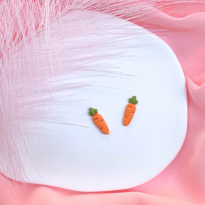 Cercei - Mini Carrot - Portocaliu