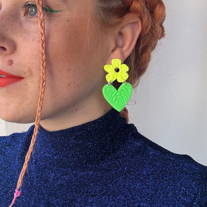 Cercei Neon Gleam multicolori [7]