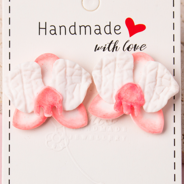 Cercei - Orhidee - Alb [2]