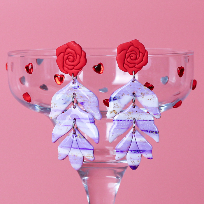 Cercei Passiflora florali multicolori [2]