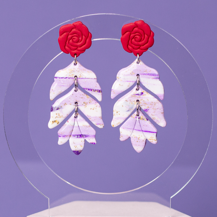 Cercei Passiflora florali multicolori [3]