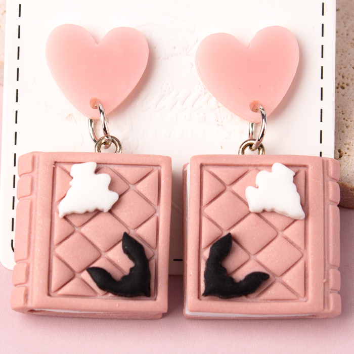 Cercei Povesti cu Fantome roz pentru Halloween [2]