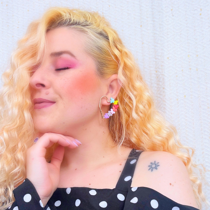 Cercei Rainbow Butterflies multicolori cu fluturași [5]