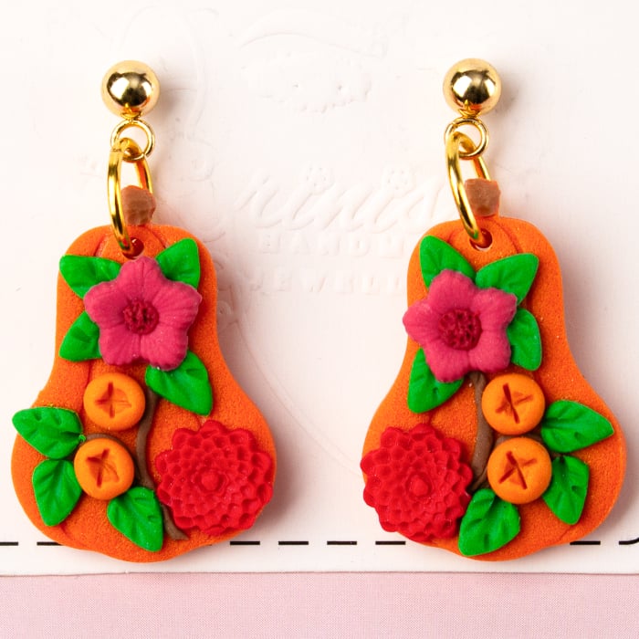 Cercei cu dovleci model tomnatic [2]