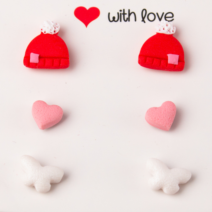 Cercei cu motive de iarnă și primăvară [2]