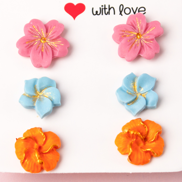 Cercei - Set Flori Exotice [2]