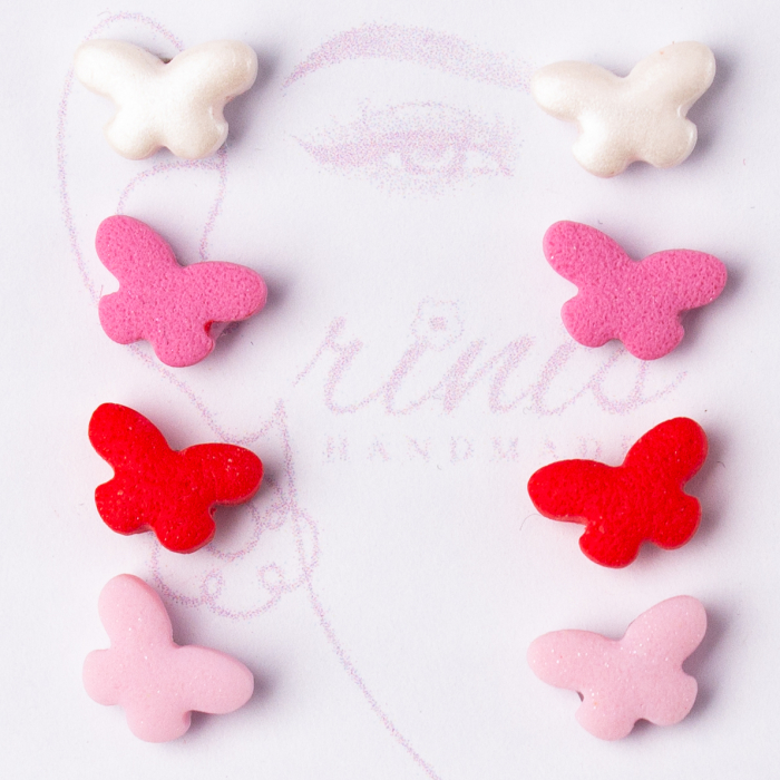 Cercei fluturi multicolori pentru primăvară [2]