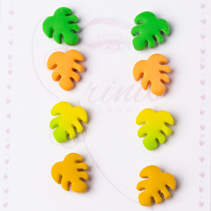 Cercei Mini Fallstera tropicali și colorați [2]