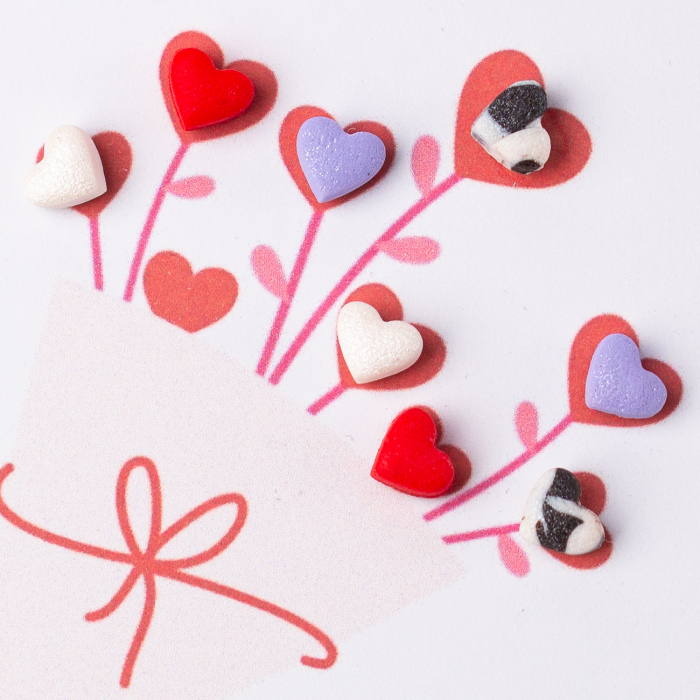 Cercei Mini Inimi Multicolor [2]