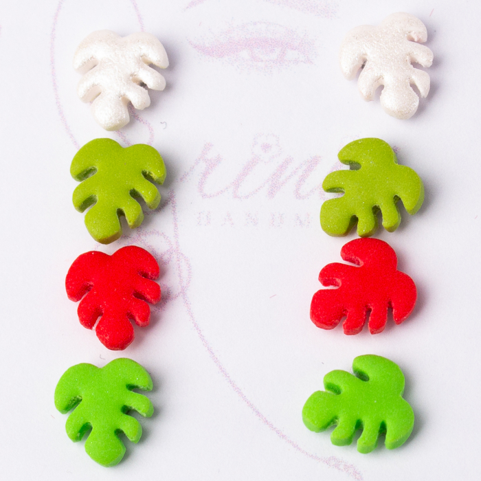 Cercei Monstera multicolori [2]