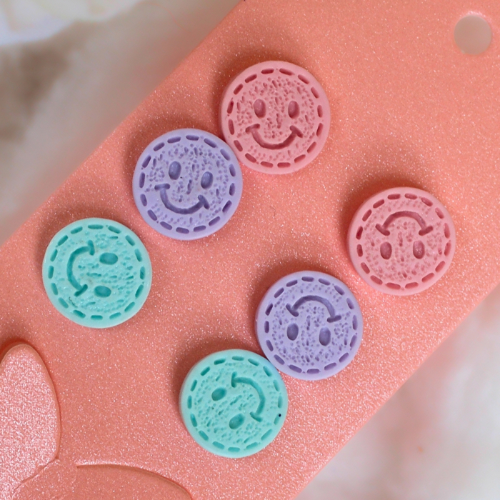 Cercei Smiley Face multicolori [2]