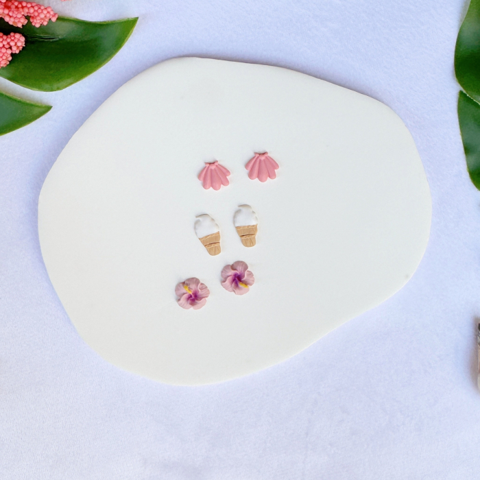 Set cercei multicolori tropicali [2]