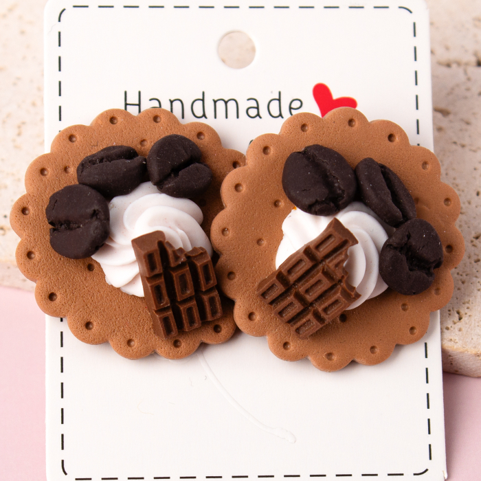 Cercei biscuite cu ciocolată și cafea [2]