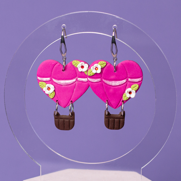 Cercei Vise Plutitoare cu design balon [2]