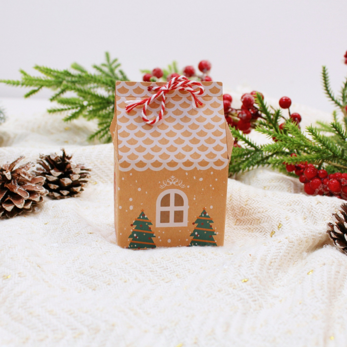Cutiuta decorativa Christmas Tree cu wax melts [2]