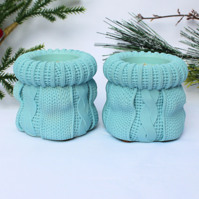 Lumanare Baby Blue cu aroma de vin fiert [2]