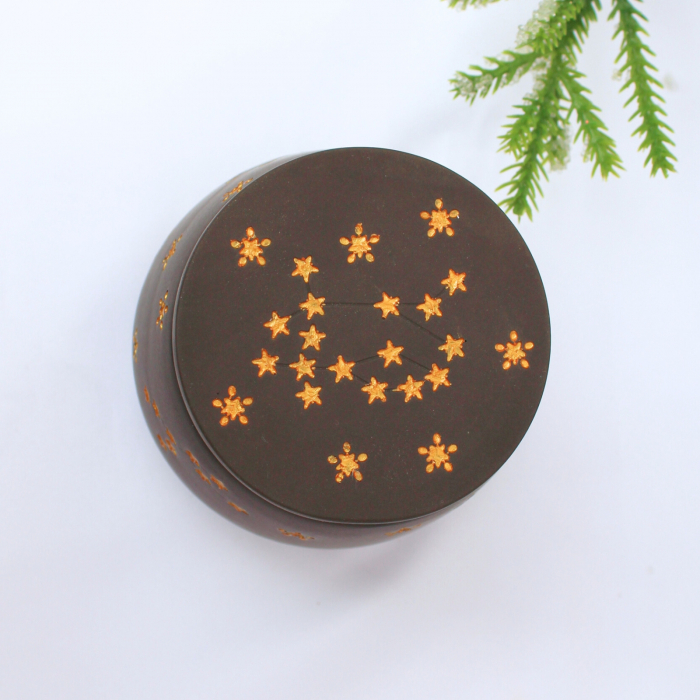Lumanare decorativa in recipient handmade [7]