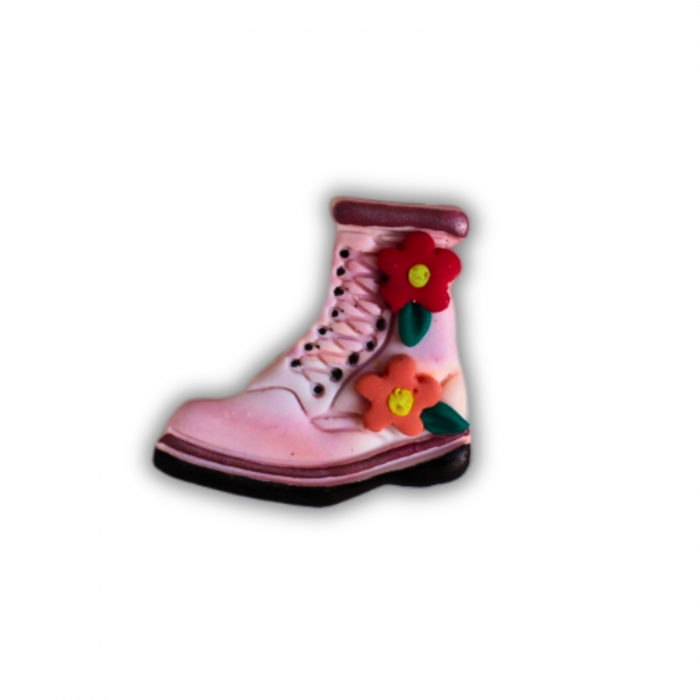 Broșă Călător cu ghete multicoloră [5]