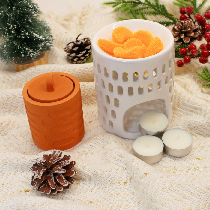 Pachet Wax Melts cu aromă de portocală și palo santo [3]