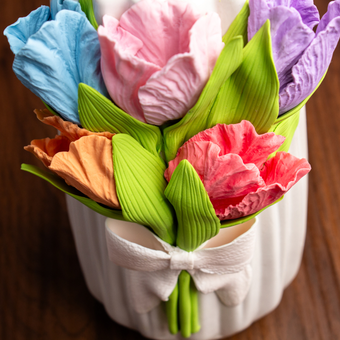 Vaza cu Lalele - Acvarela [4]