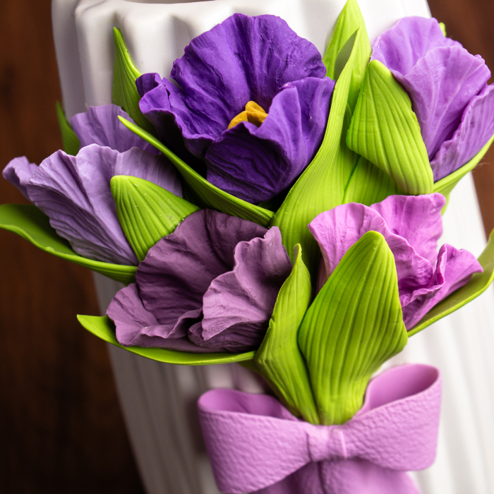 Vaza cu Lalele - Ametist [5]