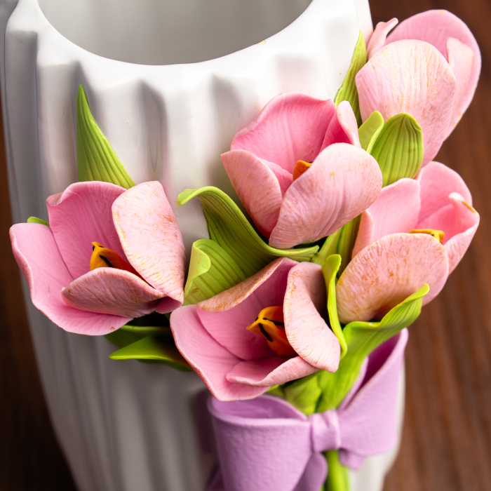 Vaza cu Lalele - Rose Gold [3]