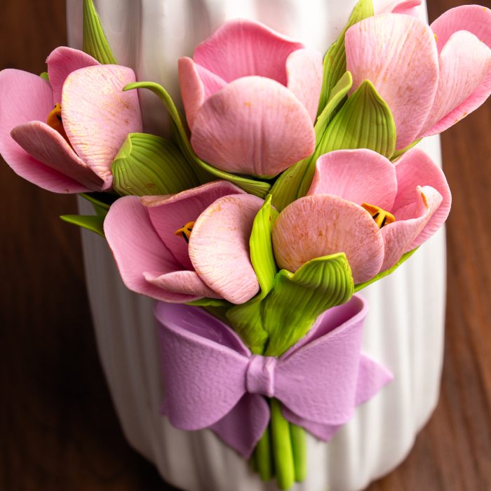 Vaza cu Lalele - Rose Gold [5]