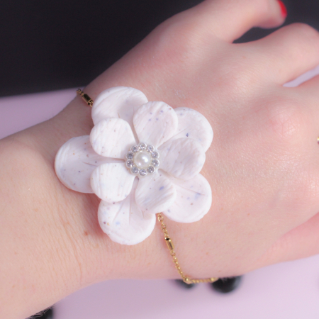 Bratara - Pearl Petal [3]