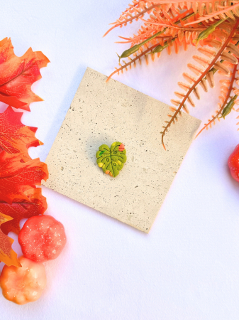 Autumn - Brosa Fallstera multicolora in forma de monstera