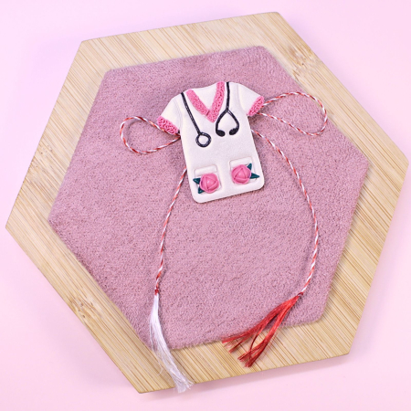 COLECTIE - Broșă Uniformă Doctor albă