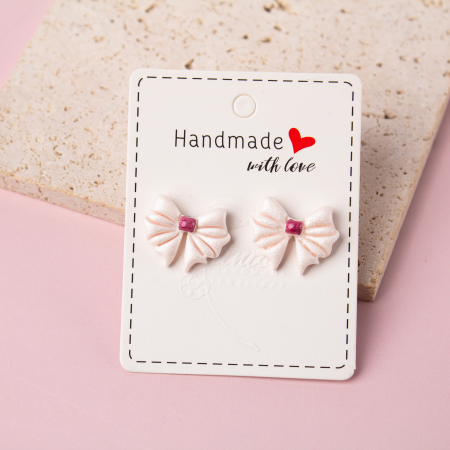 COLECTIE - Cercei Fundita Dubla Albi