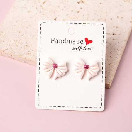 COLECTIE - Cercei Fundita Dubla Albi