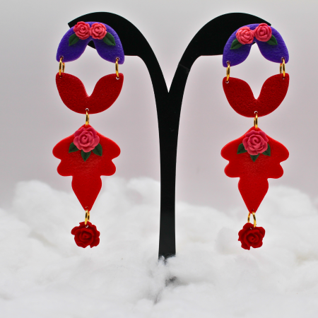 Cercei - Magic Rose - Rosu [1]
